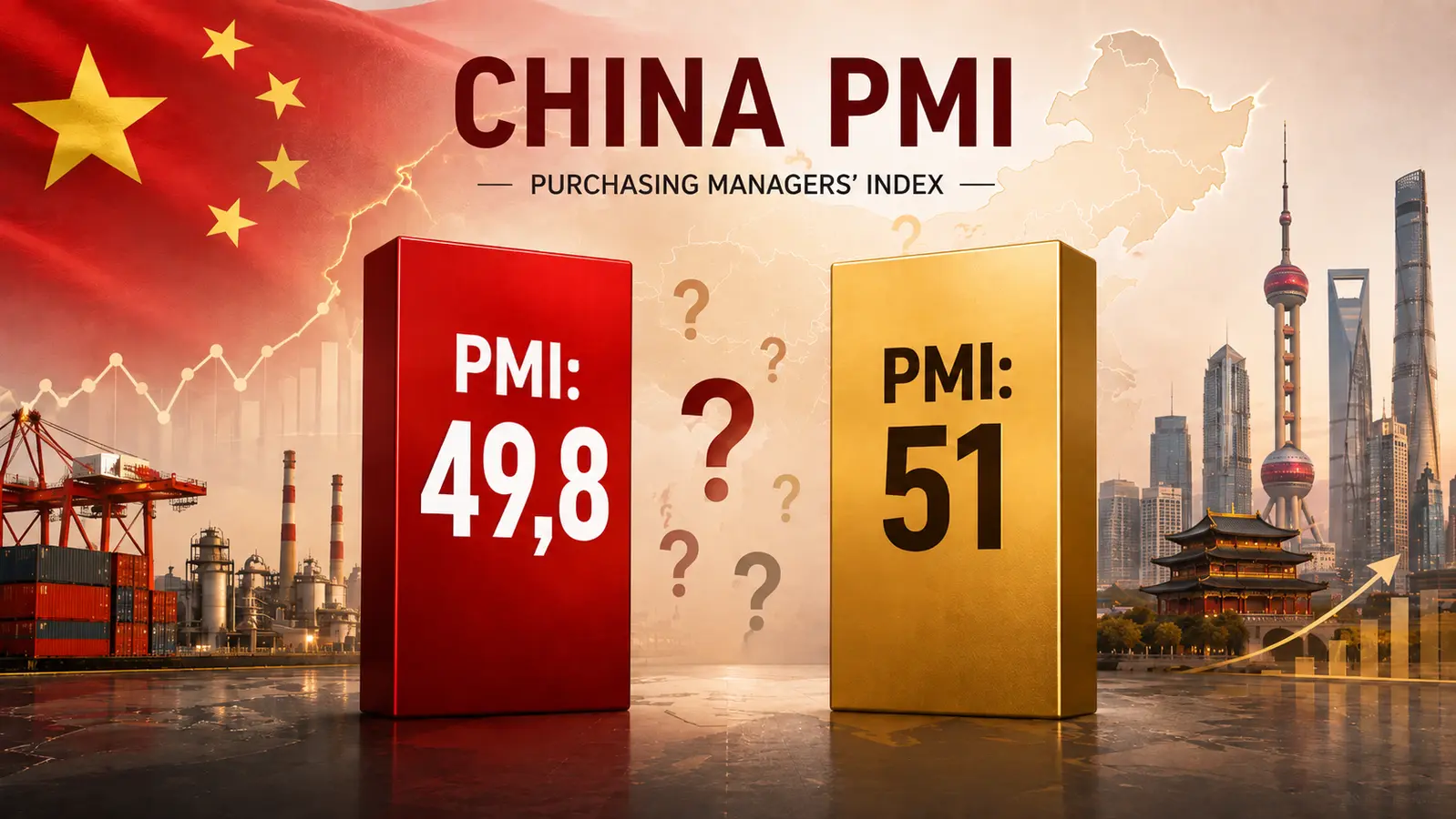 China-PMI 2026: Warum offizieller und privater Index auseinanderlaufen
